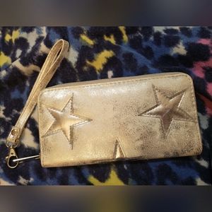 Women's silver star wallet